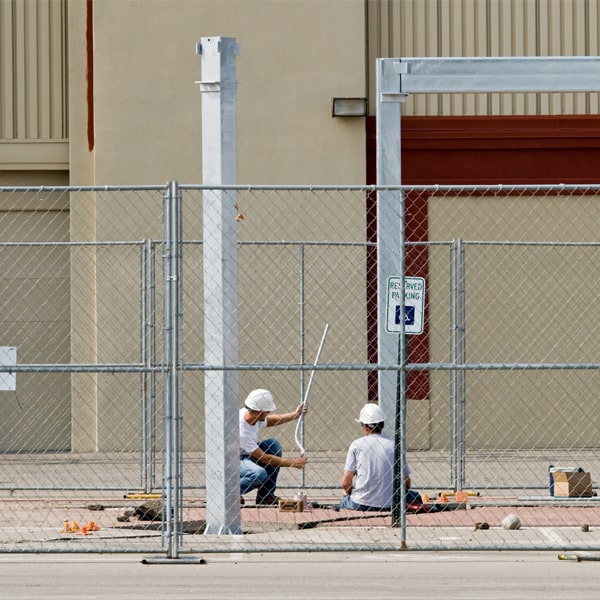 how long can i rent the temporary fence for my building site or event in Canton Massachusetts